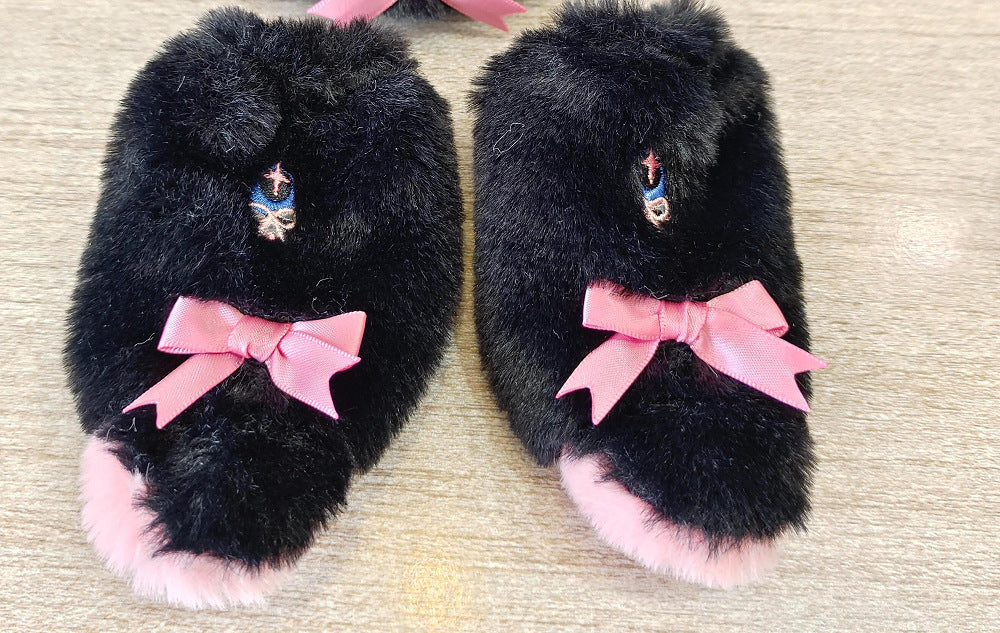 30 cm Cotton Doll Miya Furui Body Washed Rabbit Fur Long Legs Cotton Doll Shoe Cover in Stock