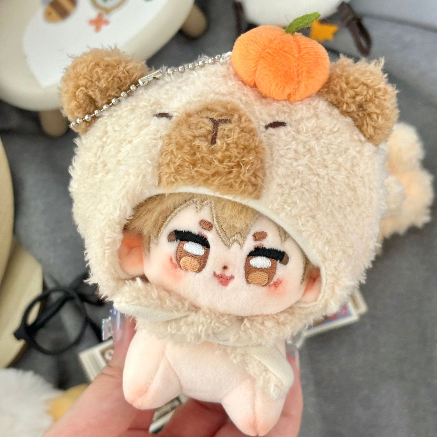 10 cm Doggie-Posture Cotton Doll Regular Body Rabbit Hanging Star Doll Gift Integrated Falling Water