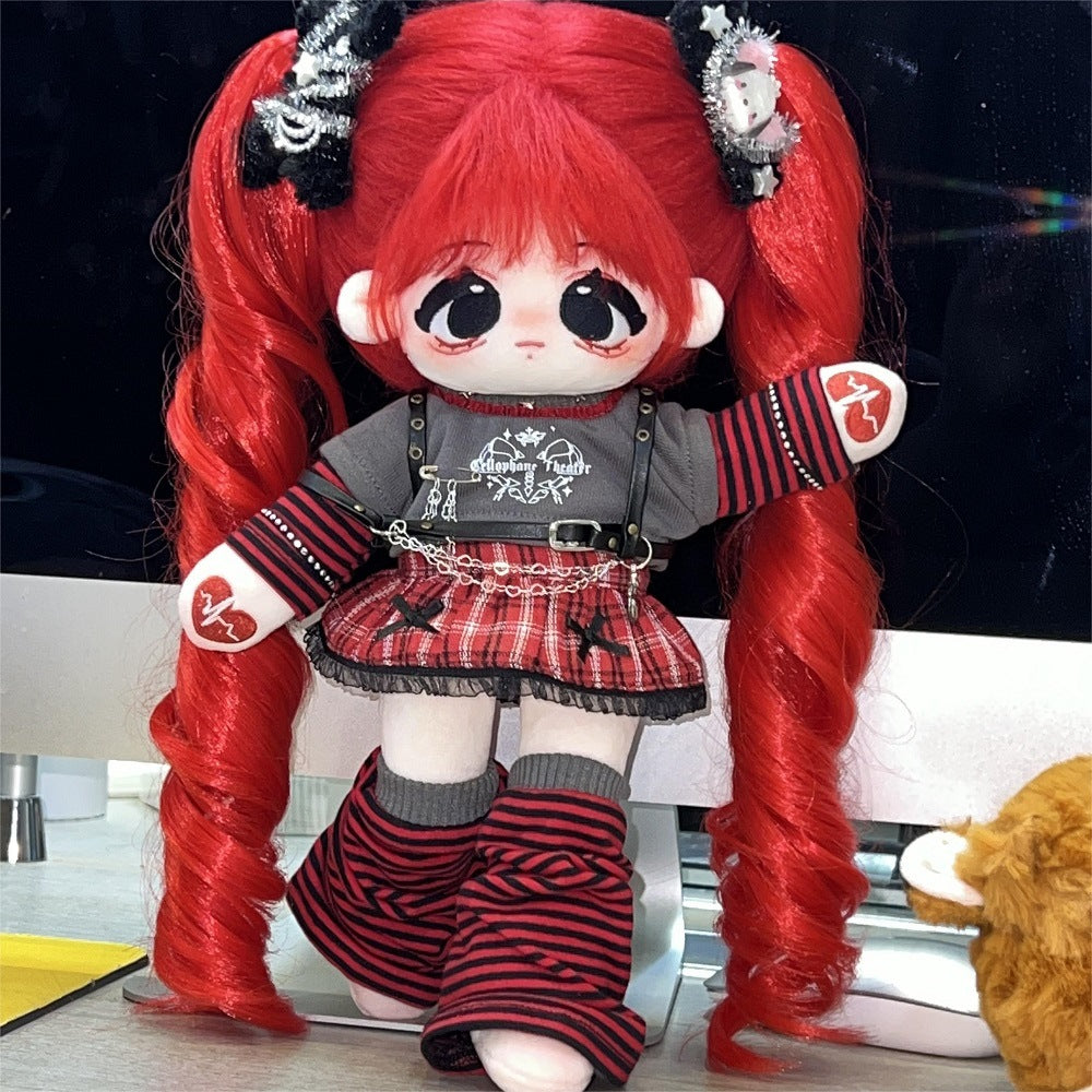 30 cm Cotton Doll Synthetic Fiber Hair Long Leg Cute Plush Doll In Stock