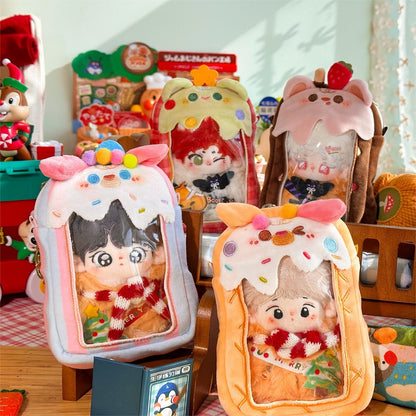 10 cm Cotton Doll Bag Four-Color PVC Vision Nunu Doll Bag