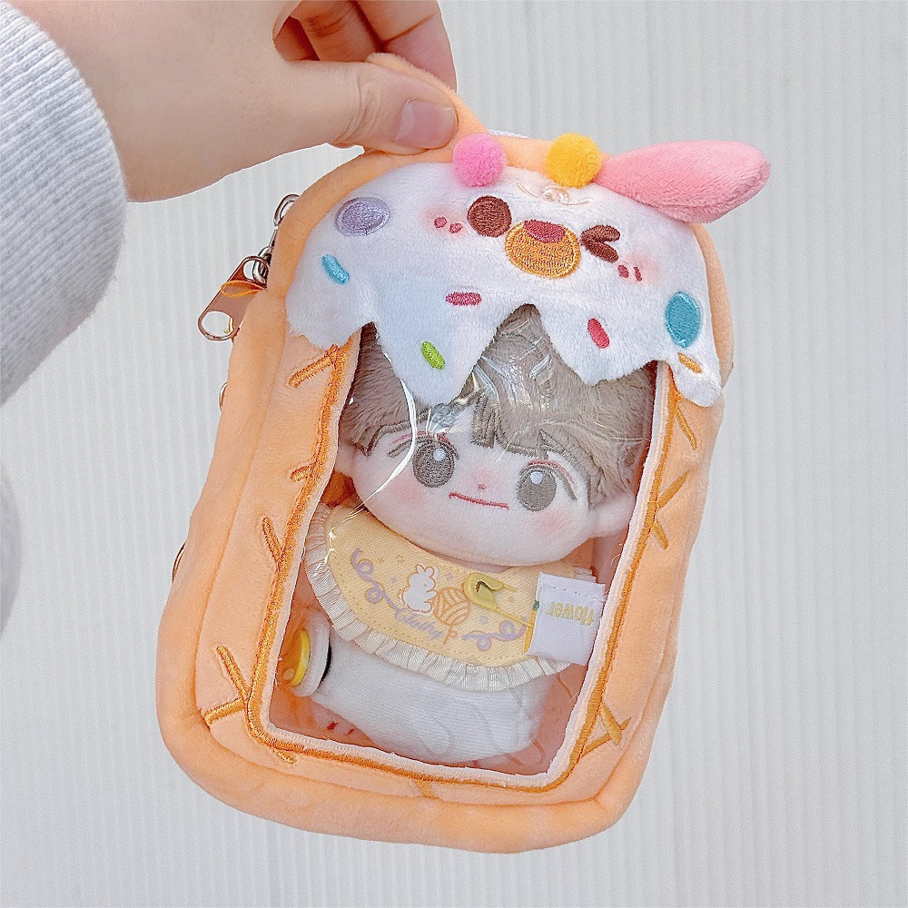 10 cm Cotton Doll Bag Four-Color PVC Vision Nunu Doll Bag