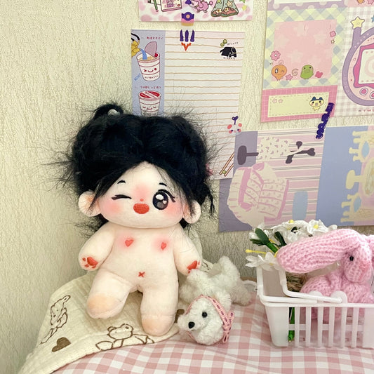 New Doudou 10cm Fried Hair Charm Cotton Doll Normal Body