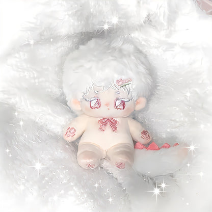 10cm Pendant Cotton Doll Milk Pastry Formal Wear Rabbit Fur Hanging Super Star Doll Gift In Stock