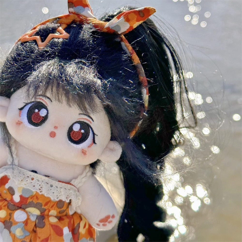 15 cm Cotton Doll Plush Doll Fiber Hair Original No Attribute Baby Girl Cute Plush Doll In Stock