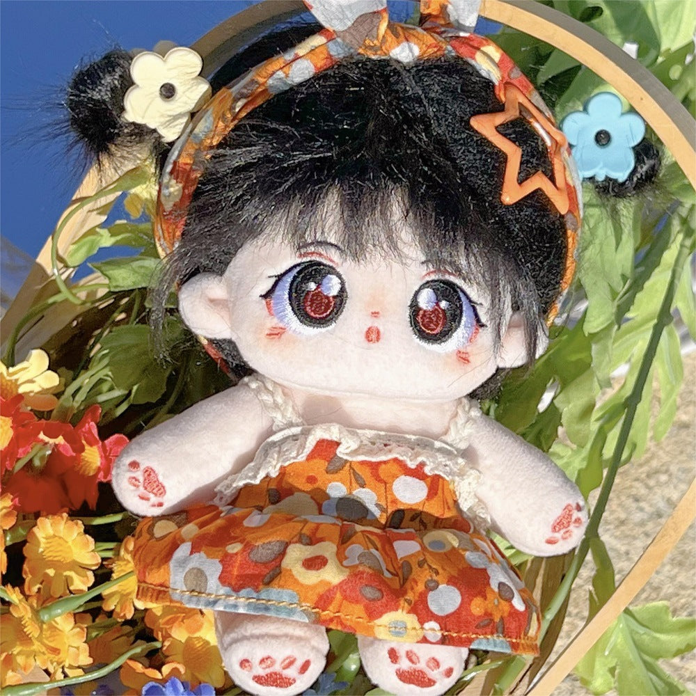 15 cm Cotton Doll Plush Doll Fiber Hair Original No Attribute Baby Girl Cute Plush Doll In Stock