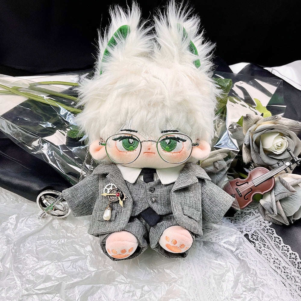 20 cm Cotton Doll Doll Clothes Cocoa Ceremony Suit Dress Doll Clothes 7-Piece Set No Attribute In Stock