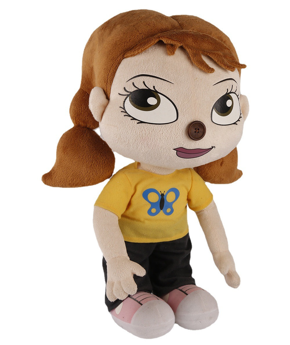 Deposit of Customization Make Cartoon Image Into Plush Cotton Doll Graphic Custom Super Star Doll