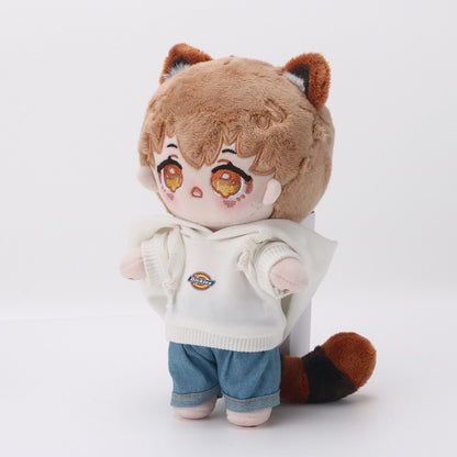 20 cm Plush Doll Cartoon Detachable Tail Cute Version Super Star Idol Doll Cotton Doll