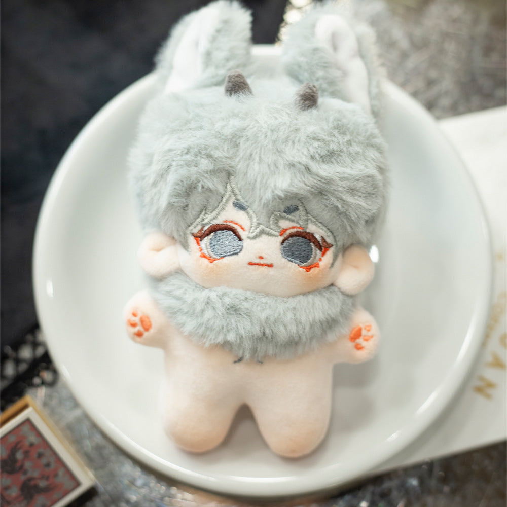 10cm Pendant Cotton Mi Dou Yunduo Doll Starfish Body Rabbit Fur Hanging Ornament Star Doll Gift In Stock