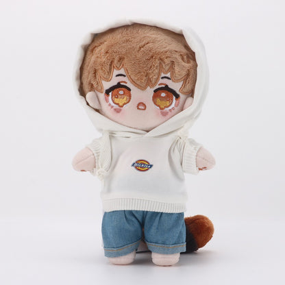 20 cm Plush Doll Cartoon Detachable Tail Cute Version Super Star Idol Doll Cotton Doll