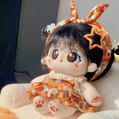 15 cm Cotton Doll Plush Doll Fiber Hair Original No Attribute Baby Girl Cute Plush Doll In Stock