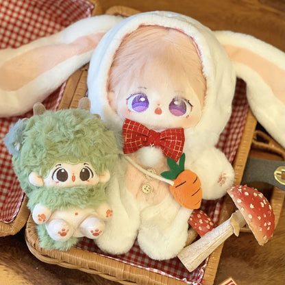 10 cm Ludou Ragdoll Rabbit Fur XINGX Doll Ornaments Birthday Gift Gift In Stock