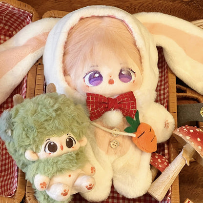 10 cm Ludou Ragdoll Rabbit Fur XINGX Doll Ornaments Birthday Gift Gift In Stock