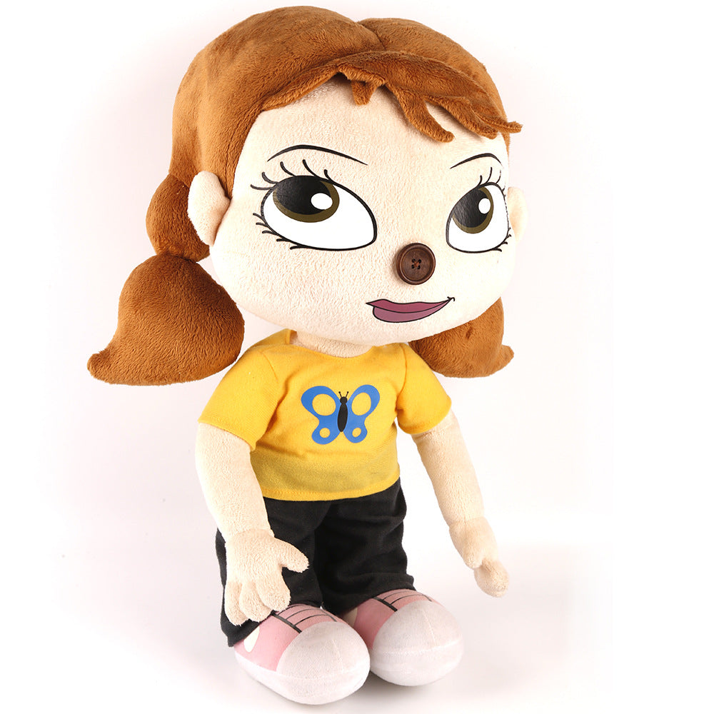 Deposit of Customization Make Cartoon Image Into Plush Cotton Doll Graphic Custom Super Star Doll