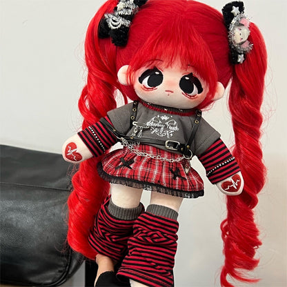 30 cm Cotton Doll Synthetic Fiber Hair Long Leg Cute Plush Doll In Stock